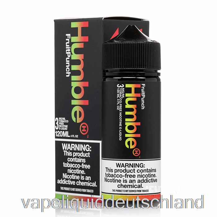 Fruchtpunsch – Humble Juice Co – 120 Ml, 3 Mg Vape-Flüssigkeit